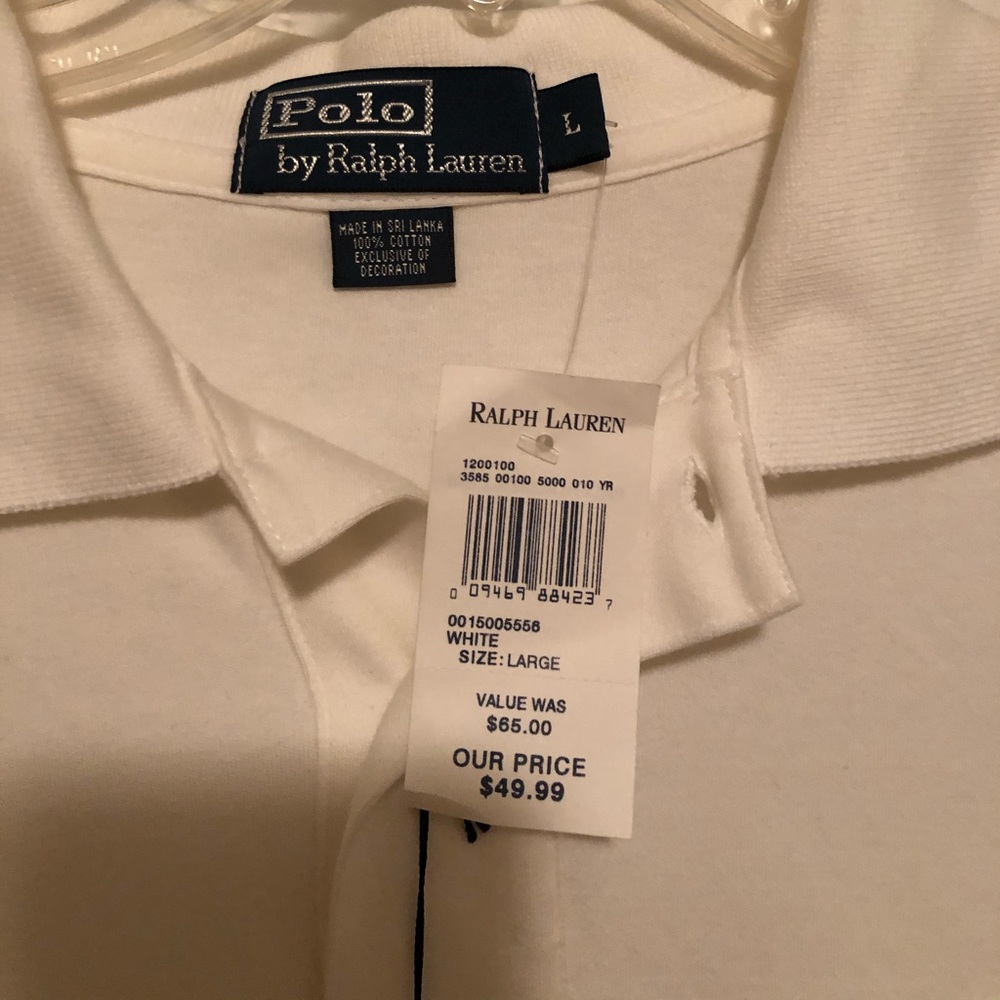 Ralph Lauren Polo White Shirt